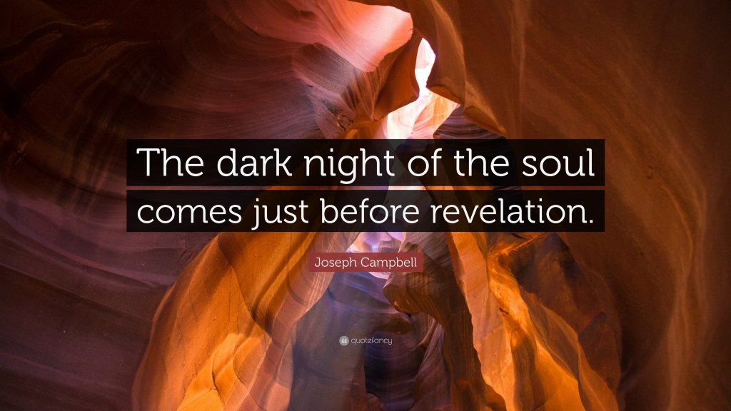A Dark Night of the Soul Conversation with The Most&nbsp;High…